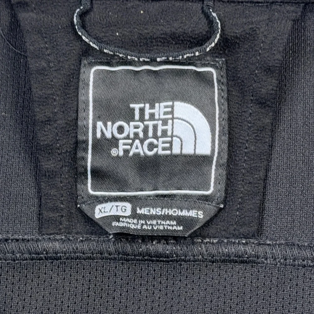 The North Face Jacket Men XL Gray Black Fleece Full Zip Interchange Bomber Adult